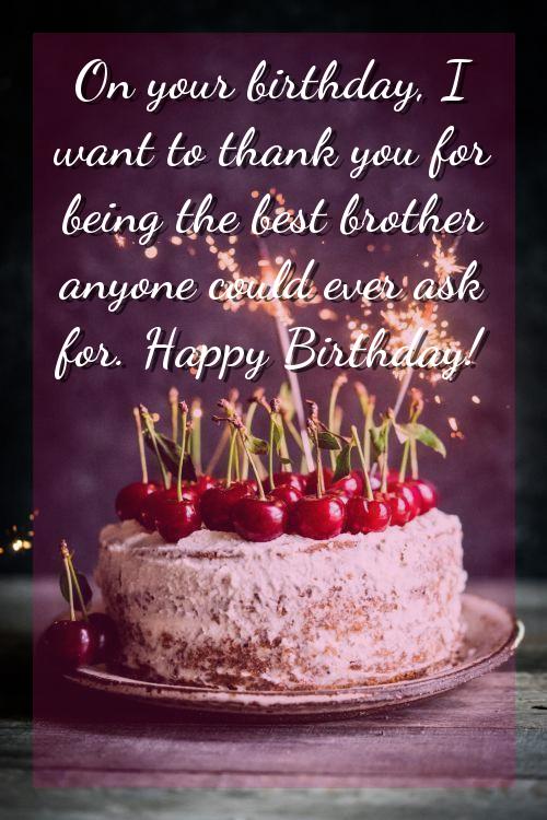 birthday quotes for brother from another mother